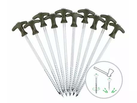 ZFISH Kolíky Bivvy Peg Set 20cm/10ks