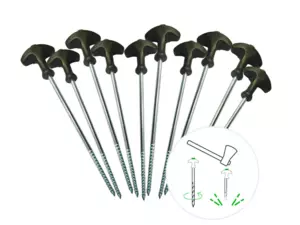 ZFISH Kolíky Bivvy Peg Set 20cm/10ks