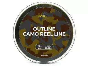 Vlasec Avid Carp Outline Camo Reel Line 1000m VÝPRODEJ