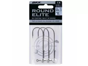 BKK Jigová hlavička Round Elite-Classic Bait Keeper 10g Velikost 2 3ks