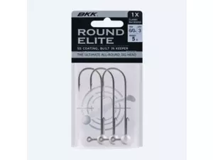 BKK Jigová hlavička Round Elite-Classic Bait Keeper 10g Velikost 2 3ks