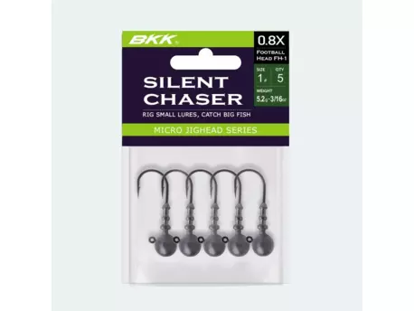 BKK Jigová hlavička Silent Chaser Football Head FH-1 3,5g Velikost 2 5ks