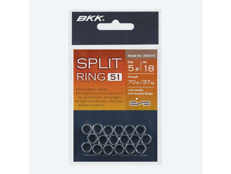 BKK Kroužek Split Ring-51 Velikost 1 14kg 20ks