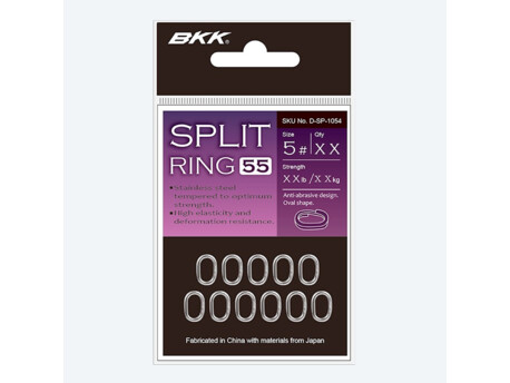 BKK Kroužek Split Ring-55 Velikost 1 12kg 18ks