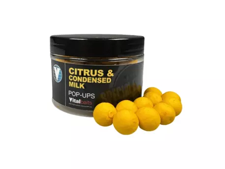 Vitalbaits Pop-Up Citrus & Condensed Milk Yellow 14mm
