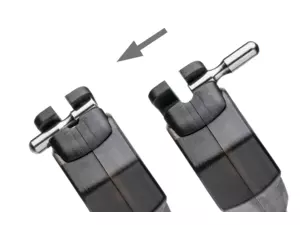 MIVARDI Swing arm MCX 77 - modrý