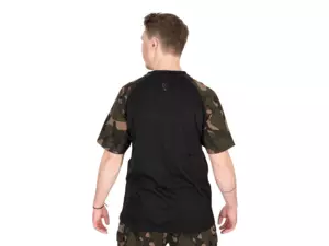 Fox Tričko Black Camo Outline T-Shirt