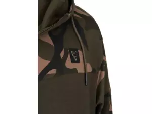 Fox mikina FOX LW KHAKI/CAMO SPLIT ZIP HOODY AKCE