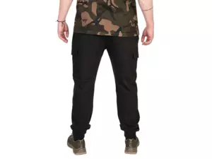 Fox tepláky  LW BLACK/CAMO COMBAT JOGGERS