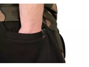 Fox tepláky  LW BLACK/CAMO COMBAT JOGGERS