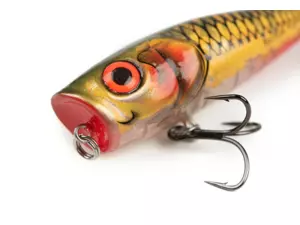 Salmo Wobler Rattlin Pop Clear Golden Prey 7 cm