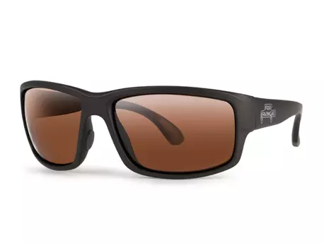 Fox Rage Brýle Floating Wrap Dark Grey Sunglasses Brown Lenses With Mirror Finish