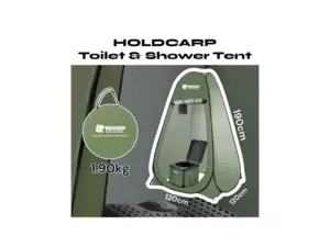 HOLDCARP SET - Portable Toi + Toilet & Shower Tent