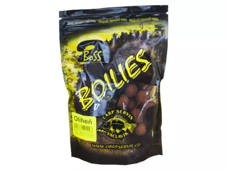 CARP SERVIS VÁCLAVÍK Boilies Boss2 16 mm - ryba-banán  - 1kg VÝPRODEJ