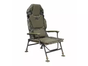 Trakker Products Trakker Křeslo komfortní s područkami - Levelite Camo Longback Chair