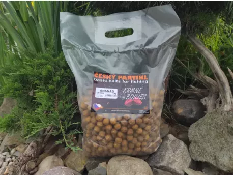 ČESKÝ PARTIKL Krmné boilies 5 kg - ANANAS