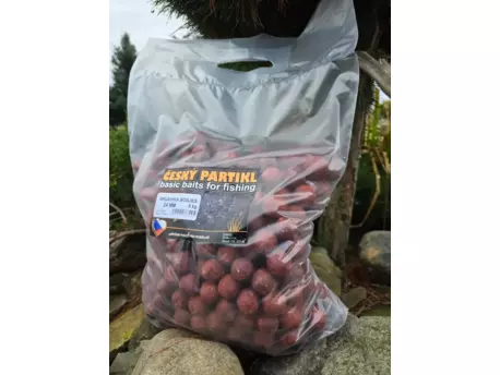 ČESKÝ PARTIKL Krmné boilies 5 kg - BROSKEV