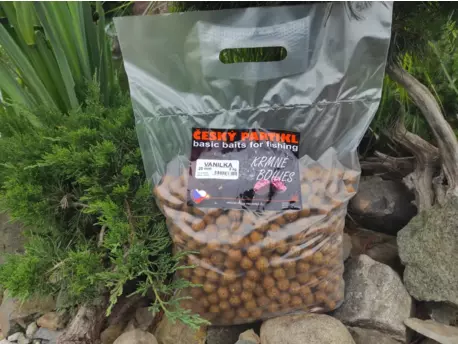 ČESKÝ PARTIKL Krmné boilies 5 kg - VANILKA