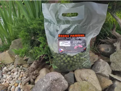 ČESKÝ PARTIKL Krmné boilies 5 kg - ČESNEK