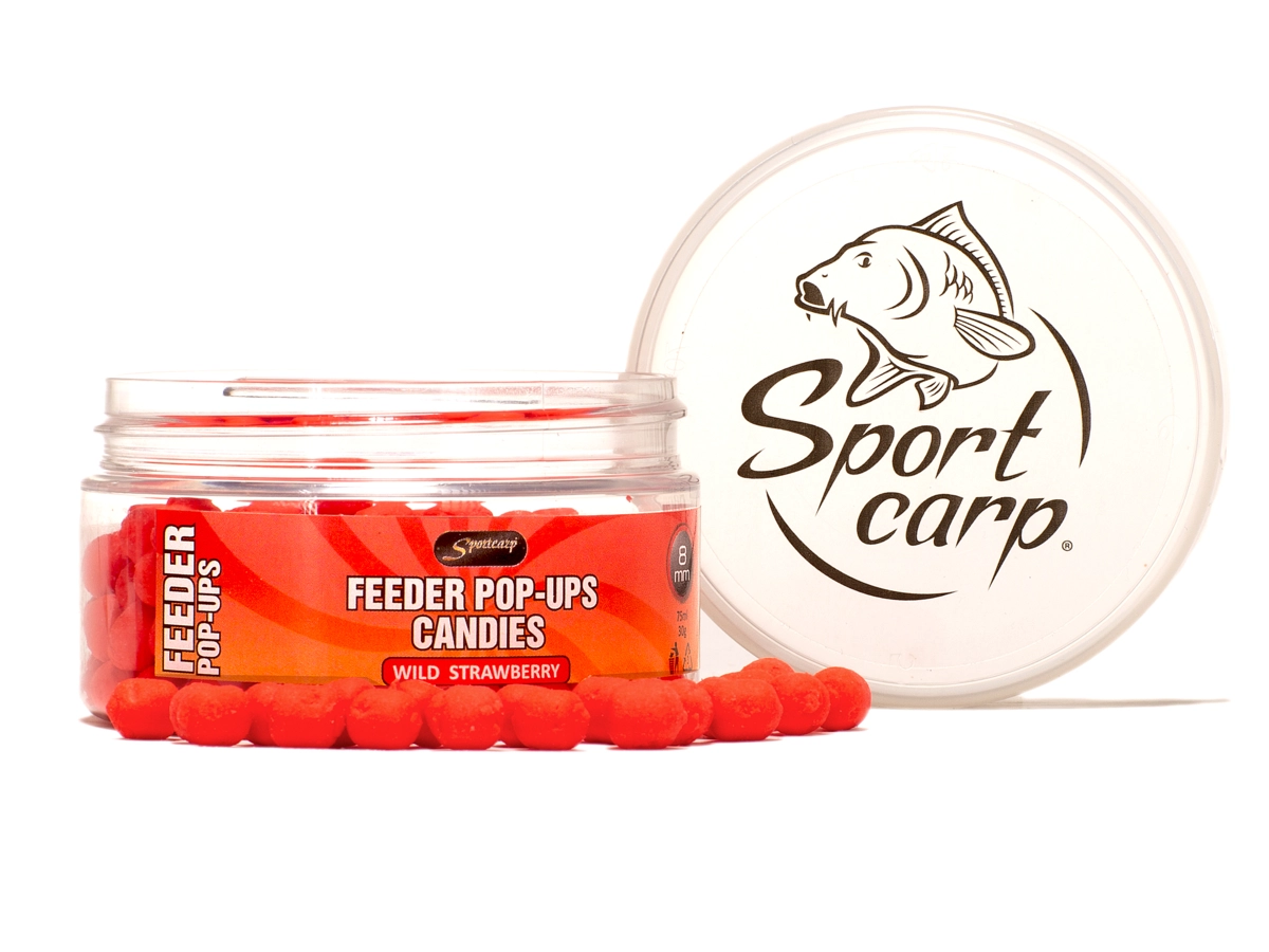 Sportcarp plovoucí nástrahy Feeder Candies 8 mm 75 ml