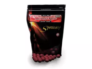 Sportcarp tvrzené boilies Mulberry Garlic Hard Ons ø 20 mm