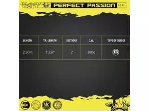 BLACK CAT Prut Perfect Passion Boat 2,5m 400g