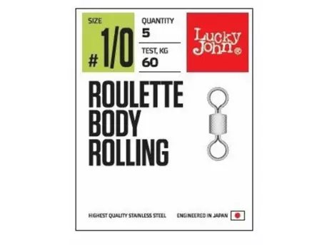 Lucky John obratlíky Roulette Body Rolling vel. 1 6ks