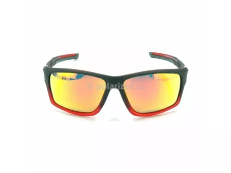 POLARIZED polarizační brýle ACTIVE SPORT 2S18 černočervené, červenožluté Revo