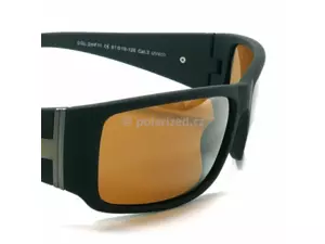 POLARIZED polarizační brýle ACTIVE SPORT 2MF11 černý rám, hnědé sklo