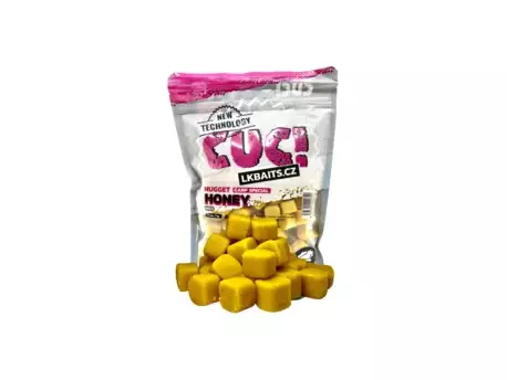 LK Baits CUC! Nugget Honey 10 mm, 1kg VÝPRODEJ