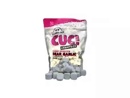 LK Baits CUC! Nugget Carp Garlic Bear 17 mm 1kg VÝPRODEJ