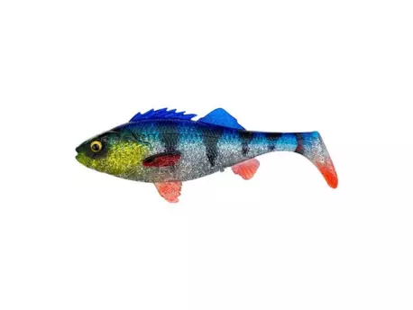 Savage Gear Gumová Nástraha 4D Perch Shad Bulk Blue Silver 20cm 94g VÝPRODEJ