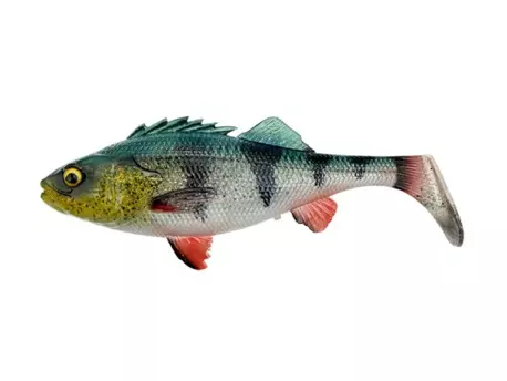 Savage Gear Gumová Nástraha 4D Perch Shad Bulk Green Silver 20cm 94g VÝPRODEJ