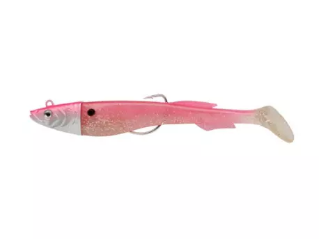 BERKLEY Gumová Nástraha PowerBait Power Sardine 9cm 10g Metallic Pink VÝPRODEJ