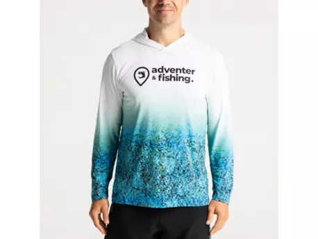 Adventer & fishing Funkční hoodie UV tričko Bluefin Trevally vel. M VÝPRODEJ