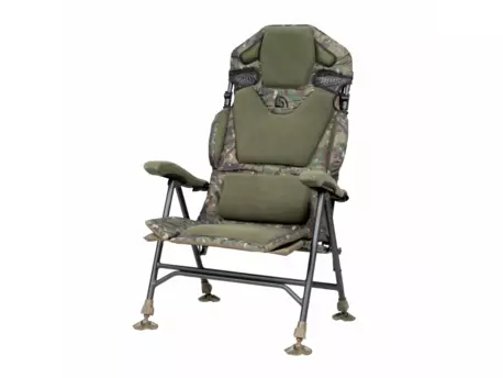 Trakker Products Trakker Křeslo komfortní s područkami - Levelite Camo Longback Recliner