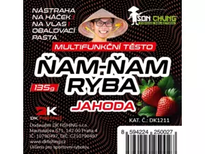 Šon Chung fishing selection inovativní těsto Ňam-Ňam ryba jahoda 135g