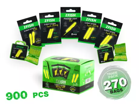 ZFISH Trade Pack Chemická Světla 270ks