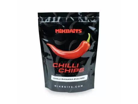 MIKBAITS Chilli Chips boilie 300g - Chilli Banana 20mm