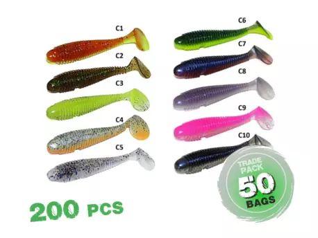 ZFISH Trade Pack Worm Shad 9,5cm 50bal/200ks