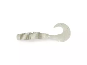 Haibo gumové nástrahy - EASOO Grub Crystal White 5cm 22ks