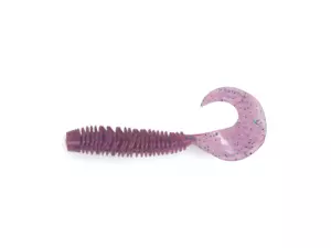 Haibo gumové nástrahy - EASOO Grub Crystal Purple 5cm 22ks