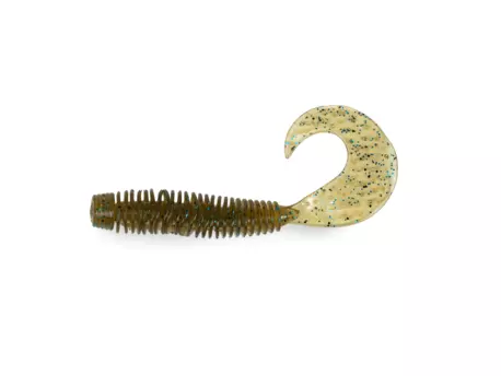 Haibo gumové nástrahy - EASOO Grub Dark Green 5cm 22ks