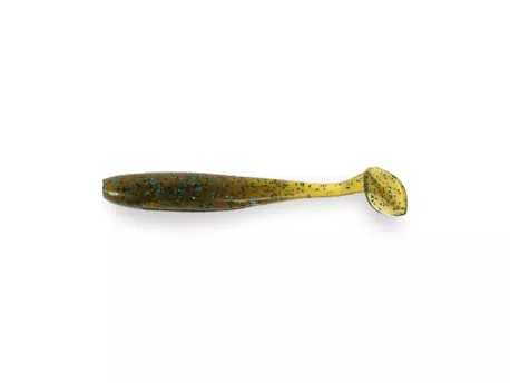 Haibo gumové nástrahy - EASOO T-tail fish Dark Green 5cm 20ks