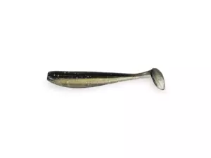 Haibo gumové nástrahy - EASOO T-tail fish Black&Silver 5cm 20ks