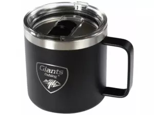 Giants fishing Akční set Nerezový thermo hrnek 400ml + Sada nerezových příborů