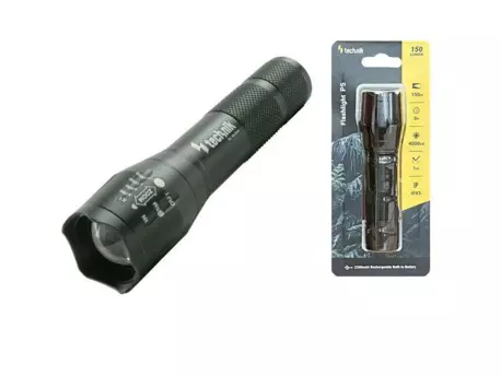 Technik Flashlight P5 nabíjecí svítilna 150lm LED kovová ZOOM