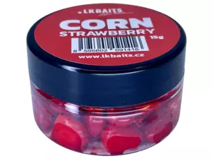 LK Baits CUC! kukuřice dipovaná Strawberry, 25ml  