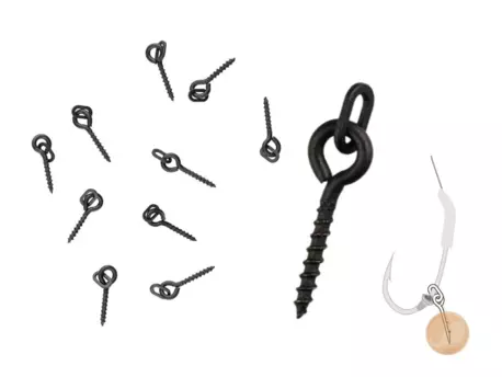 ZFISH Vrtáček s Kroužkem Bait Screw & Oval Ring