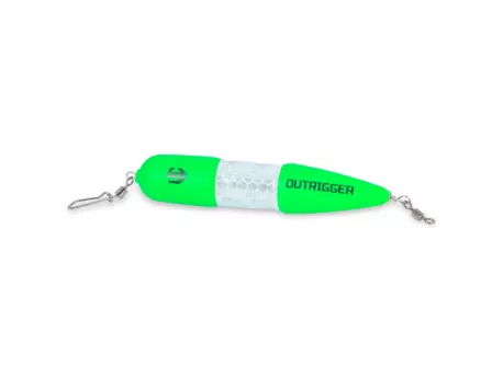 SAENGER Uni Cat plovák Reflector Outrigger Float zelený 95mm 1ks